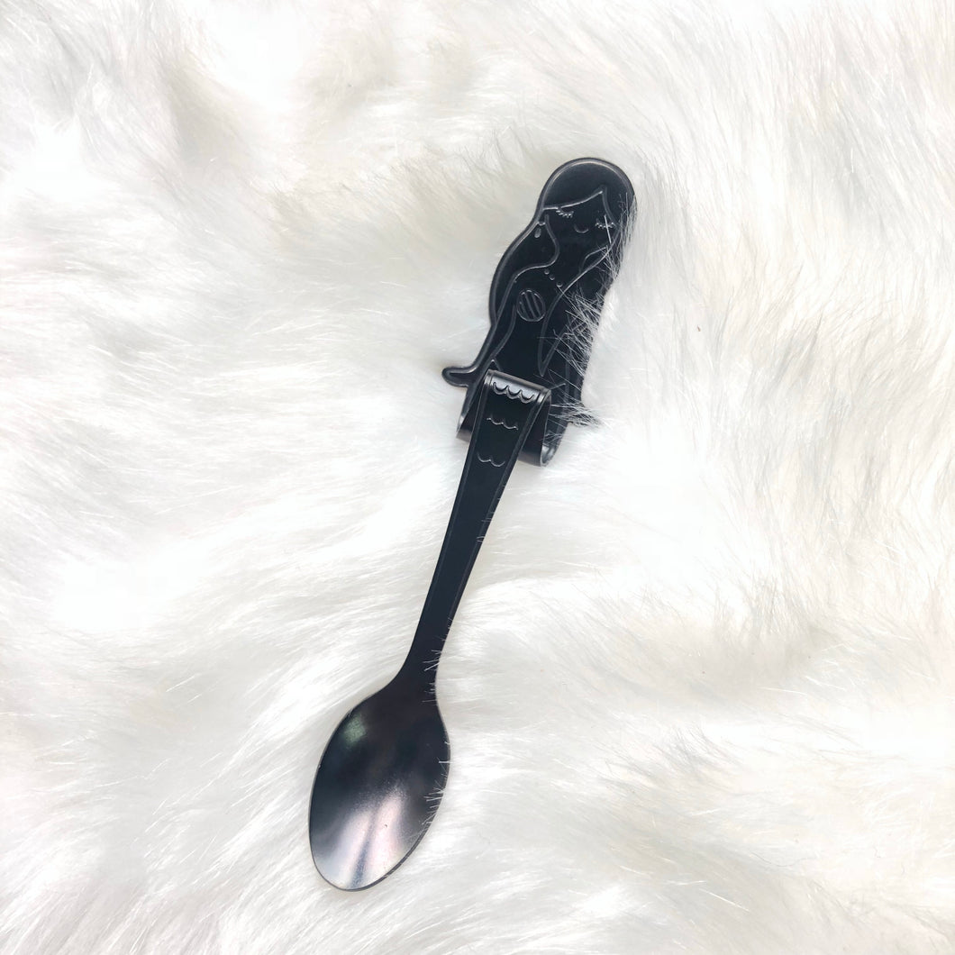 Black Mermaid Coffee Spoon