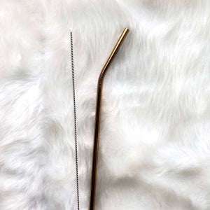 Copper Skinny Metal Straw *LIMITED EDITION*