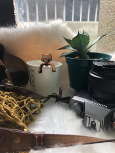 Rosegold Cat Coffee Spoon