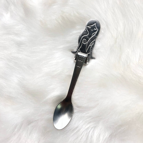 Silver Mermaid Coffee Spoon