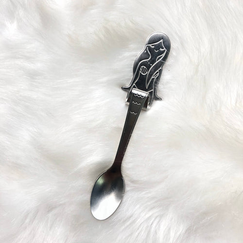 Silver Mermaid Coffee Spoon