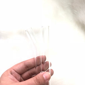 Clear Milktea STRAIGHT Glass