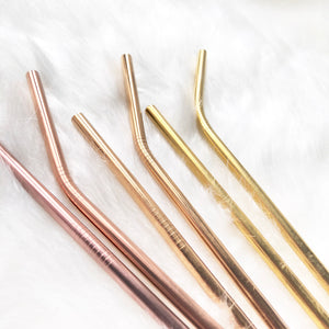 Copper Skinny Metal Straw *LIMITED EDITION*