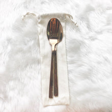 Rosegold Personal Cutlery Set